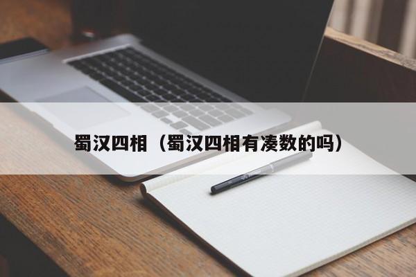 蜀汉四相（蜀汉四相有凑数的吗）