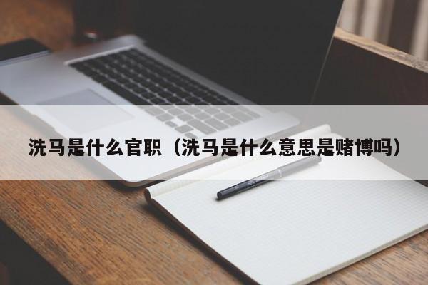 洗马是什么官职（洗马是什么意思是赌博吗）