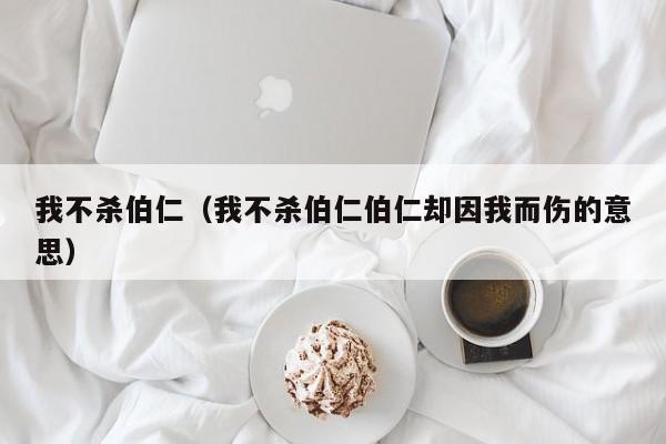 我不杀伯仁（我不杀伯仁伯仁却因我而伤的意思）